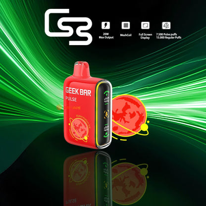 GEEK BAR PULSE 15000 Puffs Dual Mesh Disposable Vape Electronic Cigarette Pod