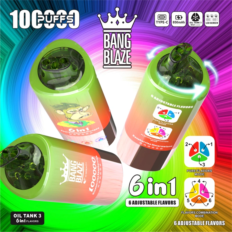 Bang Blaze 100K Puffs 6in1 Vape
