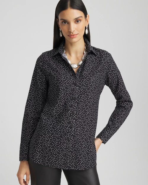 No IronTM Polka Dot Shirt