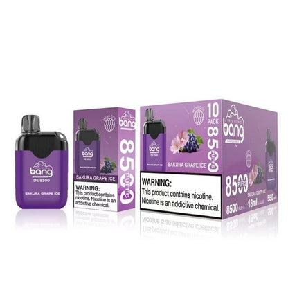Bang DE 8500 Puffs Retail Disposable Vape