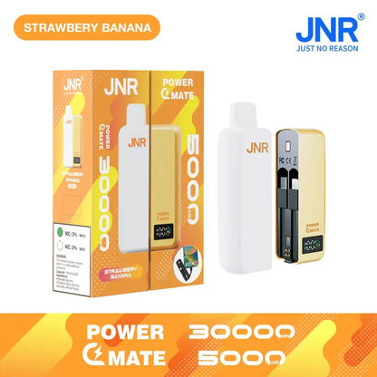 JNR Power Mate 30000 Puffs Smart Screen 5000mAh Power Bank Disposable Vape