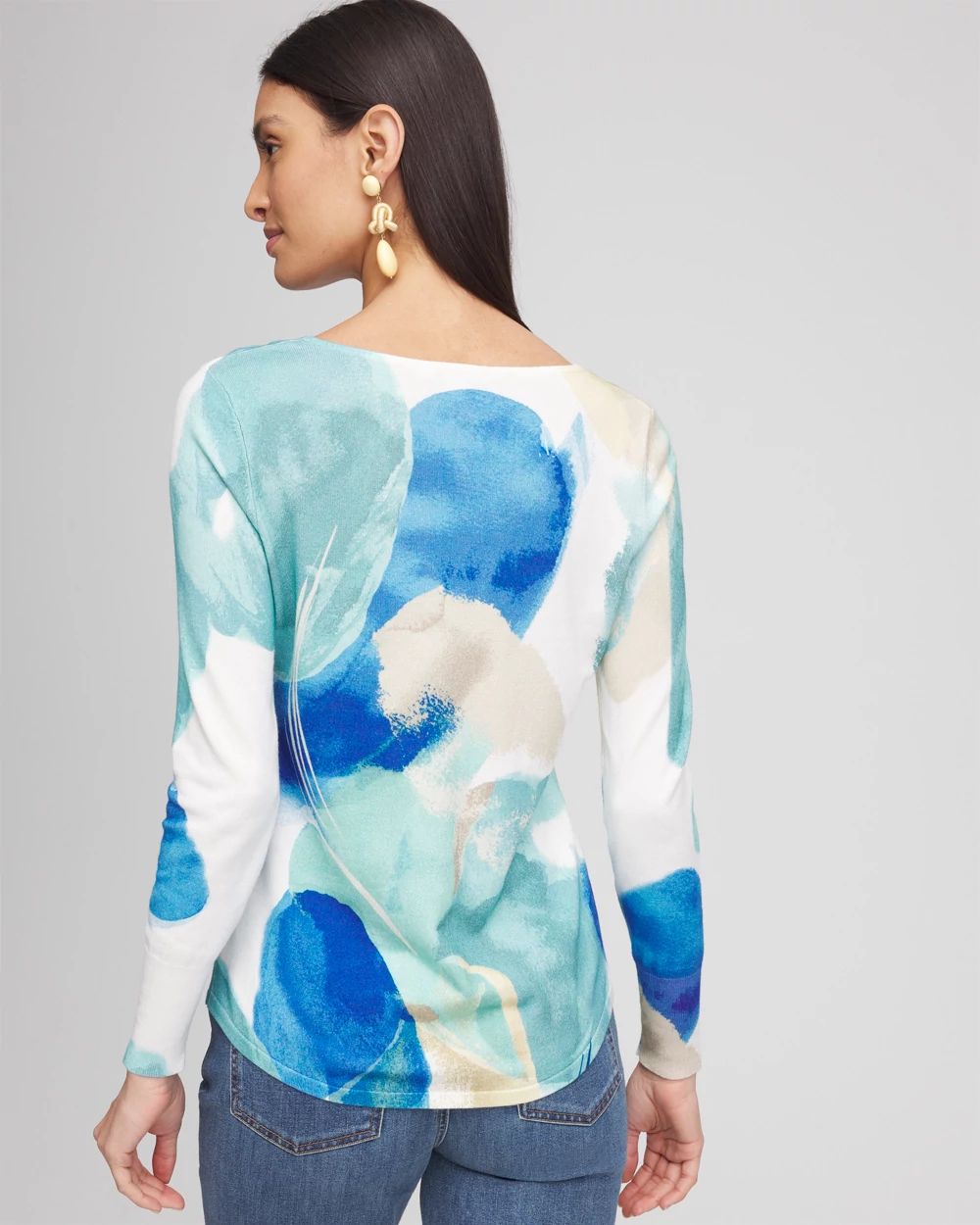 V-Neck Pullover Sweater