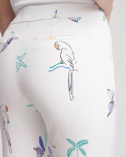 BrigitteTM Island Pull-On Capri Pants