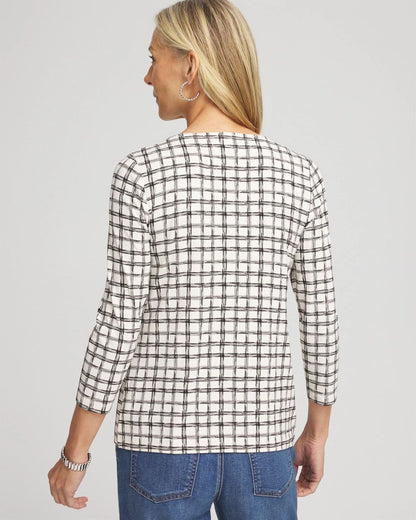 Touch of CoolTM Square Neck Tee
