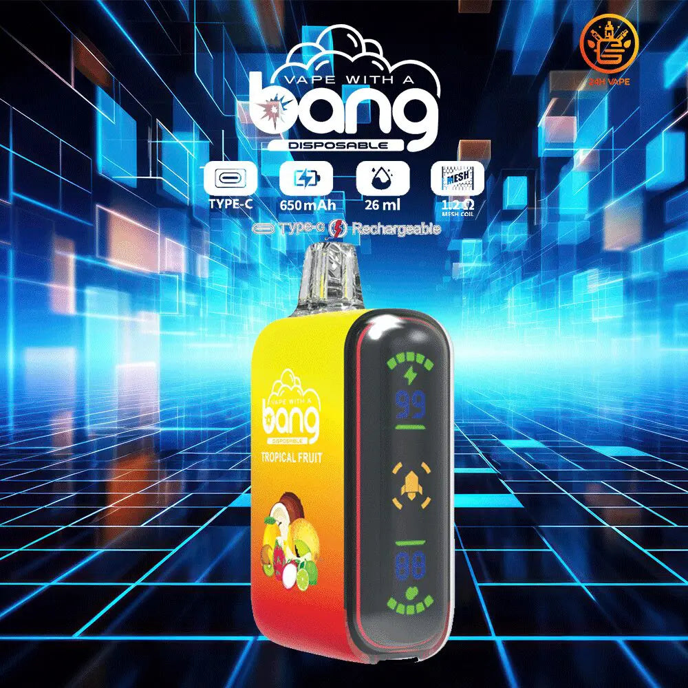 Bang Rocket 18000 Puffs Dual Mesh Disposable Vape Electronic Cigarette Pod