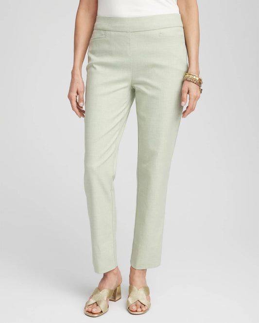 BrigitteTM Crosshatch Ankle Pants