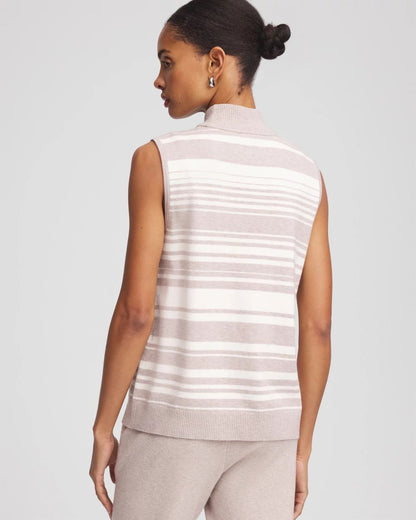 Zenergy® Luxe Cashmere-Blend Cap-sleeve Top