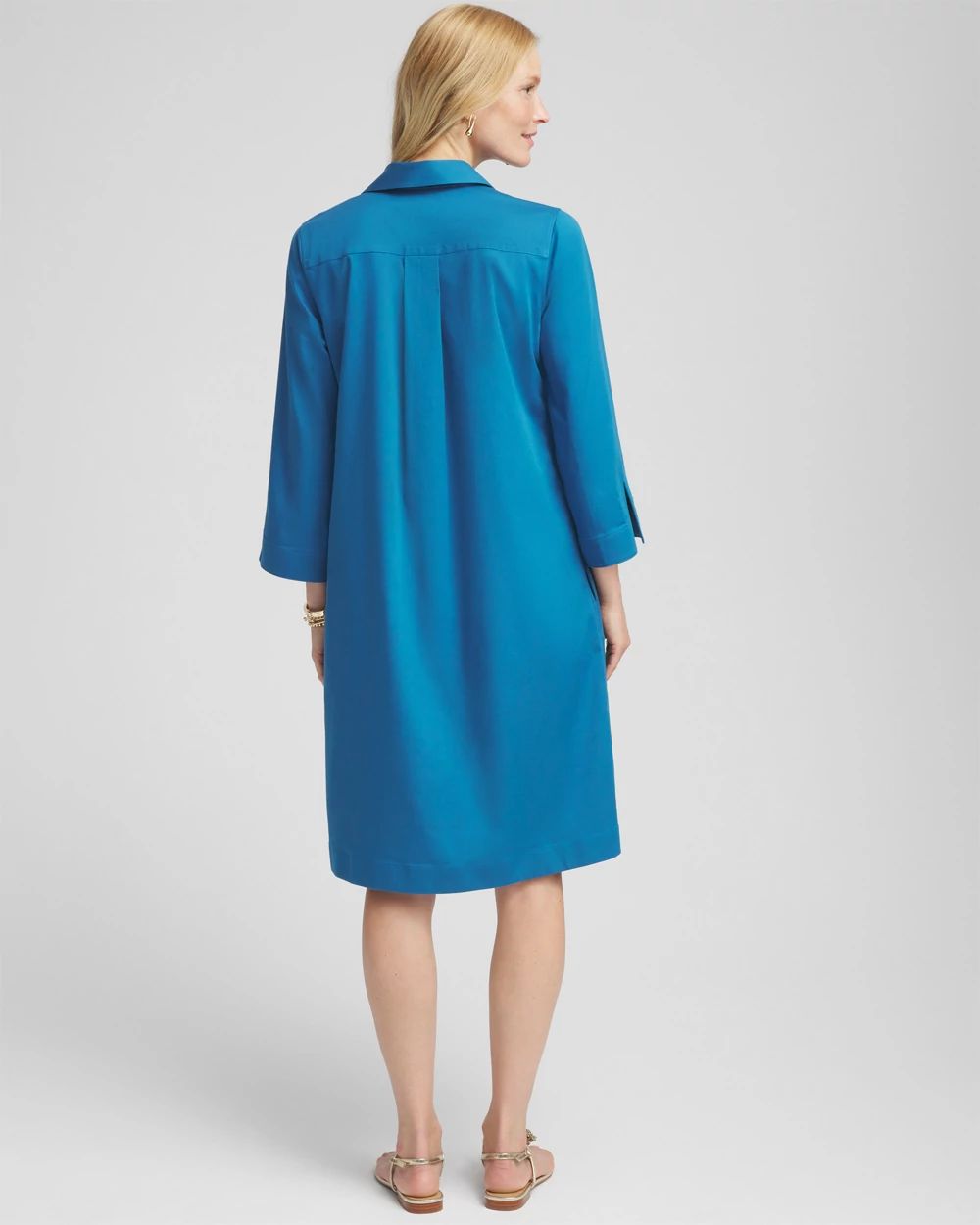 No IronTM Shirt Dress