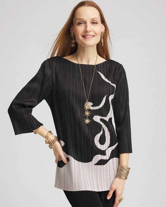 TravelersTM Collection Pleated Top
