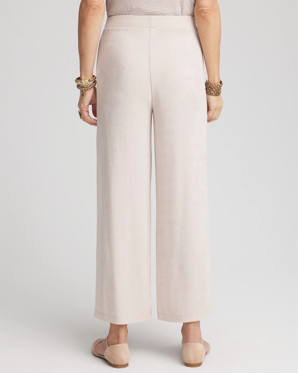 TravelersTM Wide Leg Pocket Cropped Pants