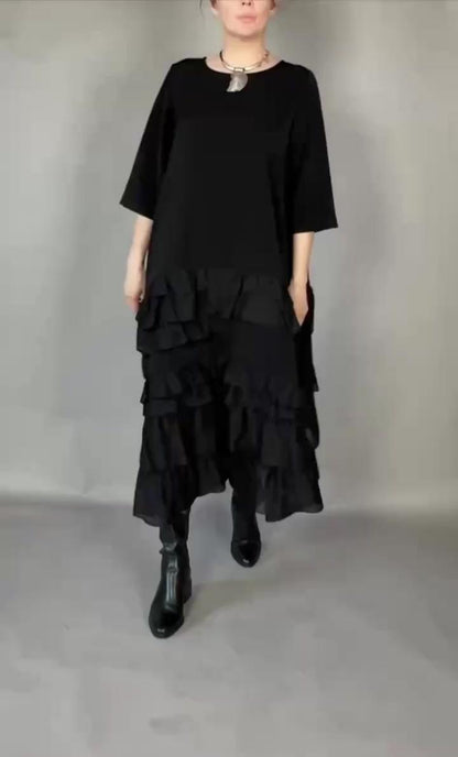 Elena - Soft-Touch Tiered Maxi Dress