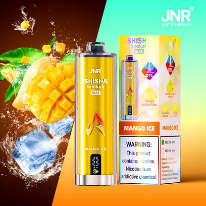 JNR Shisha Max 22000 22K Puffs Original Hookah Edition Disposable Vape Pen