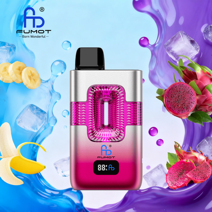 💨Fumot ECO 2 in 1 50K • 50,000 Puffs • Disposable Vape 🍉🍇🍊🍒