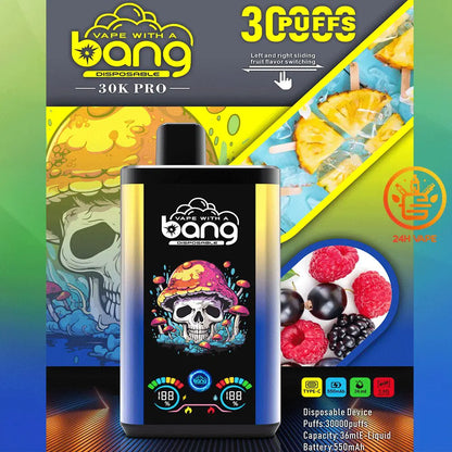 Bang 30K PRO 30000 Puffs Newest Dual Flavor LED Disposable Vape